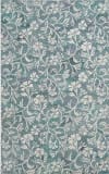 Company C Camellia 10240 Aqua Area Rug