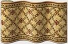 Couristan Royal Luxury Woodland Trellis Linen Beige 1325-0001 Custom Length Runner