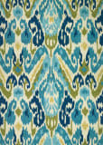 Couristan Covington Delfina Azure - Lemon Area Rug