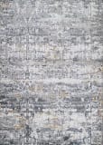 Couristan Brocatelle Lampas Silver - Cream Area Rug