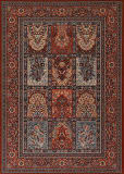 Couristan Timeless Treasures Vintage Baktia Burgundy Area Rug