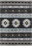 Dalyn Phoenix Ph3 Black Area Rug