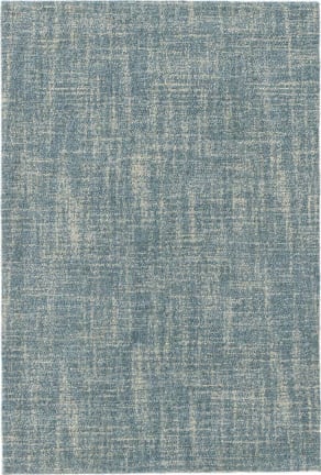 Dash Albert Harris Blue Hand Micro Hooked Wool Rug 9' x 12