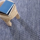 Dash And Albert Diamond Chenille Blue Area Rug