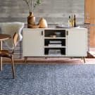 Dash And Albert Kota Woven Indigo Area Rug