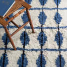 Dash And Albert Noma Woven Indigo Area Rug