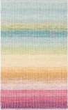 Dash And Albert Watercolor Horizon Woven Blue Area Rug