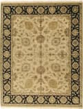 Due Process Kendra Kashan Gold - Black Area Rug