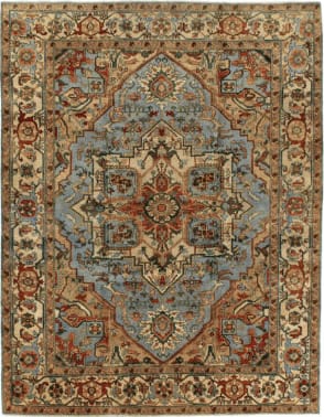 2.5'x4' Handwoven Silk Carpet Four Seasons Traditional Exquisite Area Rug  W08A