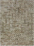 Exquisite Rugs Natural Hide Hair on Hide 2215 Ivory - Beige Area Rug