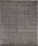 Exquisite Rugs Metro Velvet Hand Knotted 3038 Charcoal Area Rug