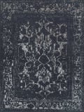 Exquisite Rugs Terras Hand Knotted 3131 Dark Blue - Silver Area Rug