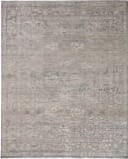 Exquisite Rugs Beverly Hand Knotted 3375 Light Blue - Brown Area Rug