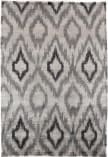 Exquisite Rugs Bamboo Silk Hand Knotted 5001 Silver - Charcoal Area Rug