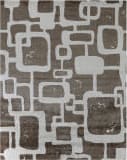 Exquisite Rugs Koda Hand Woven 5183 Brown - Ivory Area Rug