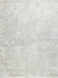 Exquisite Rugs Sumo Shag Hand Woven 5341 White Area Rug