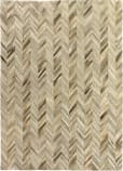 Exquisite Rugs Natural Hide Hair on Hide 9904 Ivory - Brown Area Rug