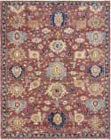 Famous Maker Kenapa 100191 Red Area Rug