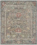 Famous Maker Kenapa 100197 Vintage Grey Area Rug