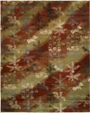 Famous Maker Madson 100371 Scarlet/Sand Area Rug