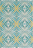 Feizy Keats 3469f Teal Area Rug