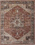 Feizy Caprio 3960f Rust Area Rug