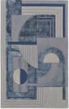 Feizy Nash 8849f Blue - Gray Area Rug