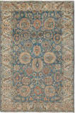 HRI Centennial Cn-09 Denim - Ivory Area Rug