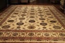 HRI Tabriz Ivory 13'' x 20'' Rug