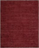 HRI Latitude La-3029 Burgundy Area Rug