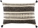 Jaipur Living Cosmic By Nikki Chu Pillow Fala Cnk30 Cream - Black Area Rug