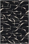 Jaipur Living Mallino by Nikki Chu Noir Mnk01 Black Area Rug