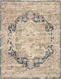 Jaipur Living Rhapsody Cadenza Rha01 Beige - Dark Blue Area Rug