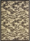 Joy Carpets Kaleidoscope Funky Camo Desert Area Rug