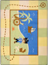 Joy Carpets Kid Essentials Lil' Pirate Multi Area Rug