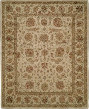 4-Feet Kalaty Empire EM-283 Hand Tufted Round Area Rug Black/Ivory 4-Feet Kalaty Empire EM-283 Hand Tufted Round Area Rug Black/Ivory