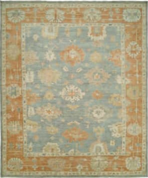 K0049480 Patchwork Hand-Knotted Turkish Rug - 9' 9 x 13' 3 (117