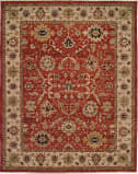 Famous Maker Shire 100581 Rust - Ivory Area Rug