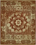 Famous Maker Cassia 100831 Rust Area Rug