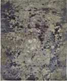 Famous Maker Onyx 100581 Plum - Grey Area Rug