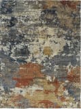 Famous Maker Harmony 100953 Denim / Multi Area Rug