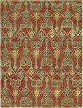 Kalaty Legacy Lg-020 Paprika Area Rug