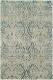 Famous Maker Shaza 100553 Distressed Geo Area Rug