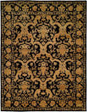 Kalaty Royal Manner Estates Re-866 Black Area Rug