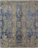 Famous Maker Revelation 100014 Sapphire/Pewter Area Rug