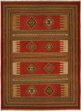 Famous Maker Soumak 100220 Rust Area Rug