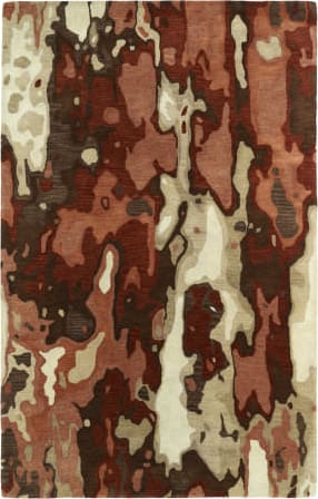 Couristan Monaco Sea Pier Rug Sand/Salmon 2 ft. x 3 ft.7 in.