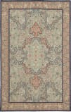 Karastan Vintage Tapis Versailles Aqua Area Rug