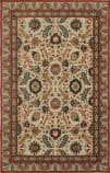 Karastan Vintage Tapis In Full Bloom Garnet Area Rug