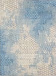 Karastan Elements Mesmerize Aqua Area Rug